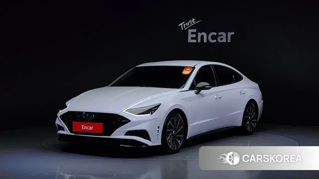 Hyundai Sonata (DN8) 2022 Белый из Кореи