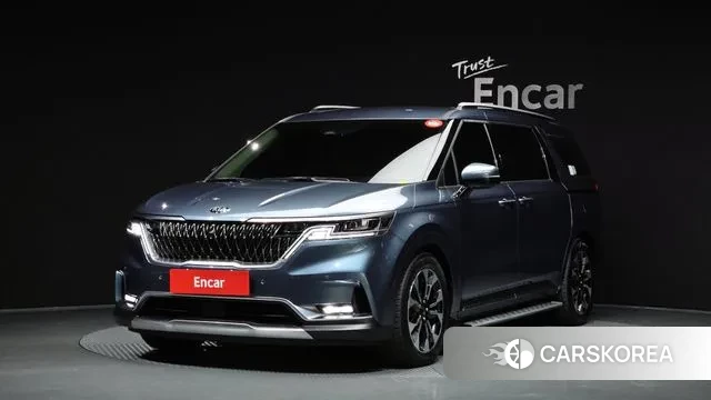 Kia Carnival 4th generation 2021 Синий из Кореи