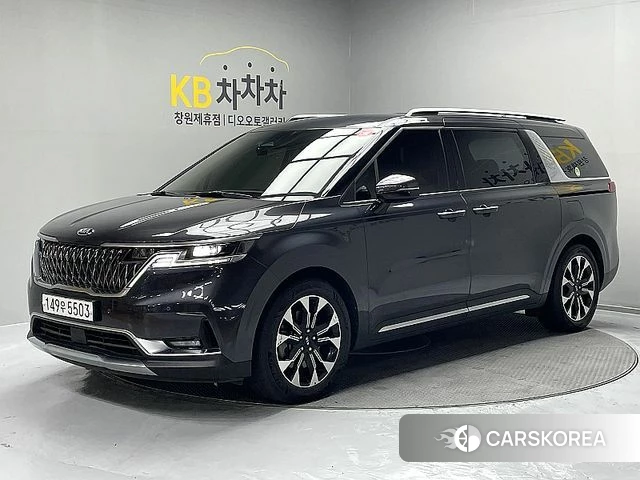 Kia Carnival 4th generation 2021 Серый из Кореи