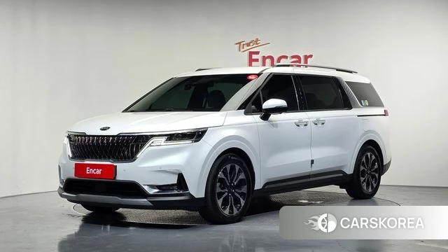 Kia Carnival 4th generation 2021 Белый из Кореи
