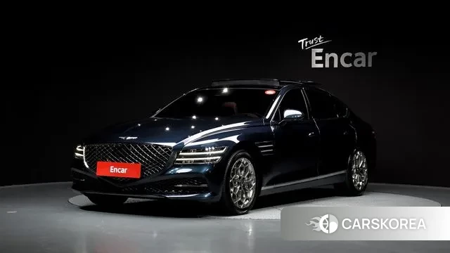 Genesis G80 (RG3) 2021 Синий нефрит из Кореи