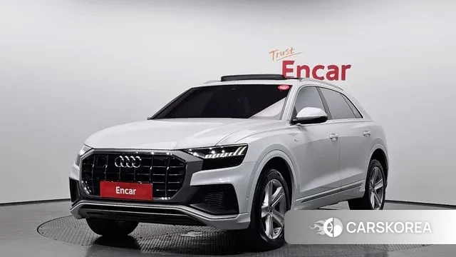 Audi Q8 (4M) 2020 Белый из Кореи