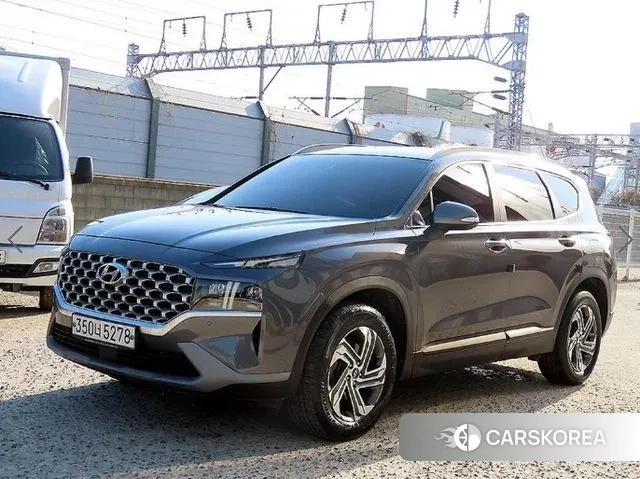 Hyundai The New Santa Fe 2020 Серебристо-серый из Кореи