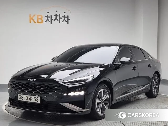 Kia K8 Hybrid 2022 Черный из Кореи