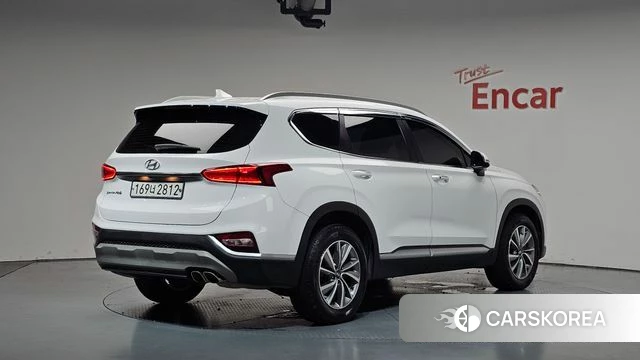 Hyundai Santa Fe TM 2019 Белый из Кореи