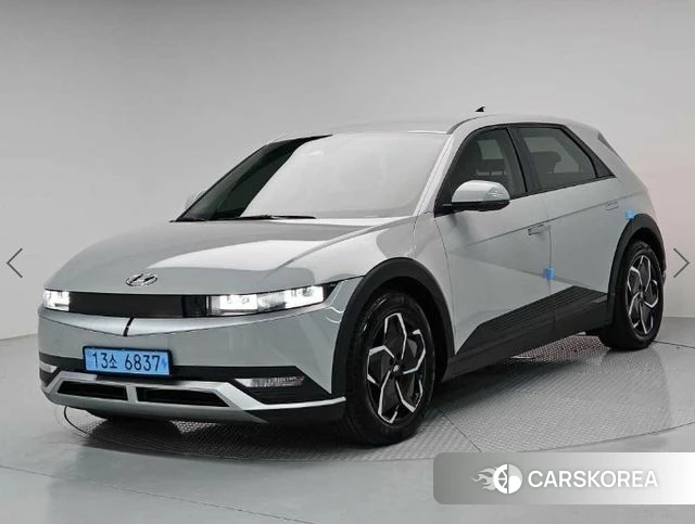 Hyundai Ionic 5 2023 Серебристо-серый из Кореи