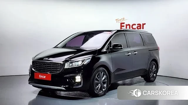 Kia The New Carnival 2018 Черный из Кореи