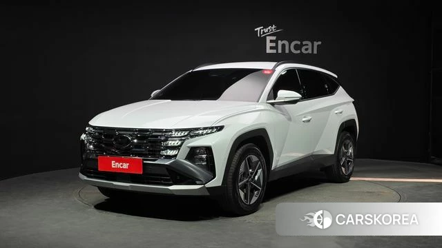 Hyundai The New Tucson Hybrid (NX4) 2025 Белый из Кореи