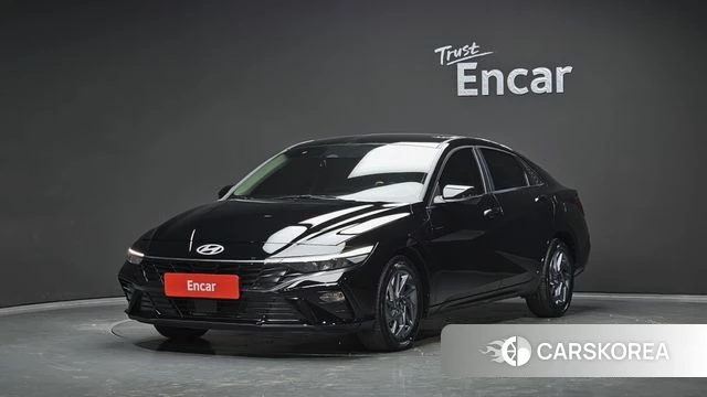 Hyundai The New Avante (CN7) 2024 Черный из Кореи