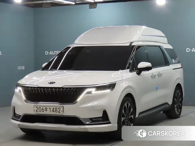 Kia Carnival 4th generation 2021 Белый из Кореи