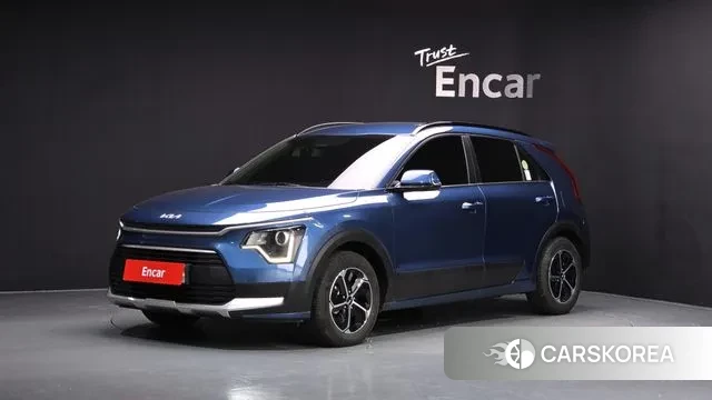 Kia Di Ol Nu Niro 2022 Синий из Кореи