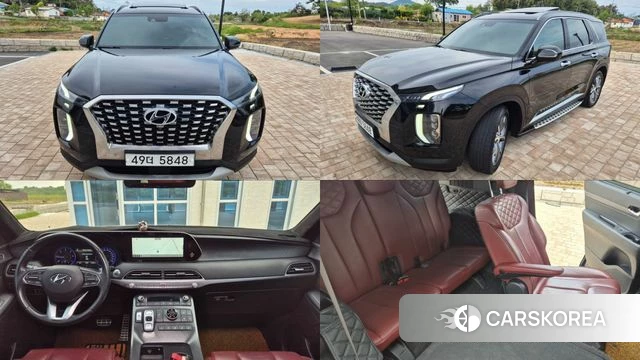 Hyundai Palisade 2019 Черный из Кореи