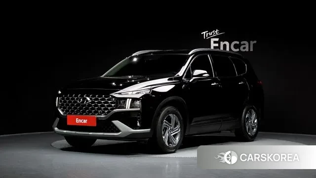 Hyundai The New Santa Fe 2023 Черный из Кореи