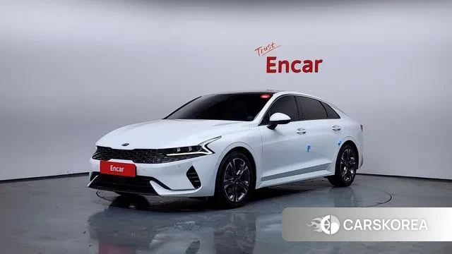 Kia K5 Hybrid 3rd Generation 2021 Белый из Кореи