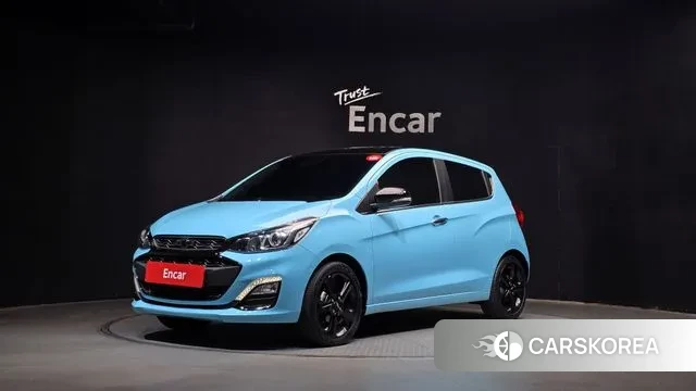 Chevrolet (GM Daewoo) The New Spark 2021 Небесно-голубой из Кореи