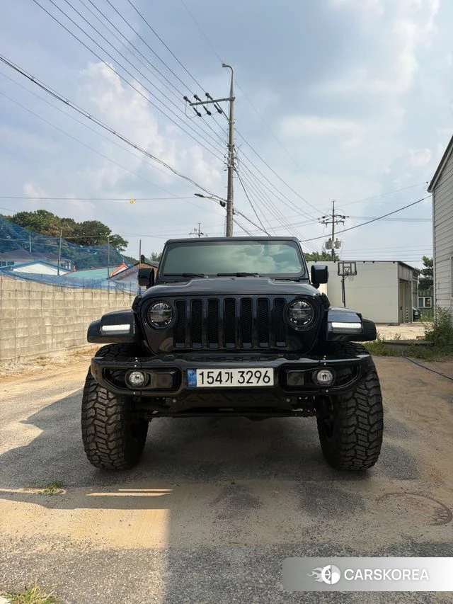 Jeep Wrangler (JL) 2021 Черный из Кореи
