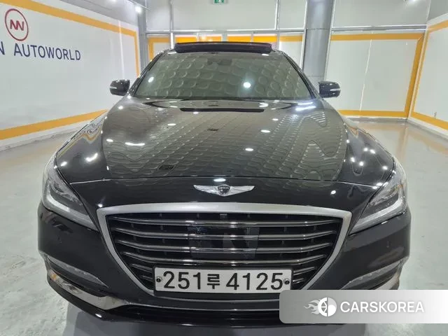 Genesis G80 2018 Черный из Кореи