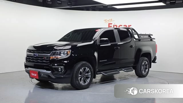 Chevrolet (GM Daewoo) Real New Colorado 2021 Черный из Кореи