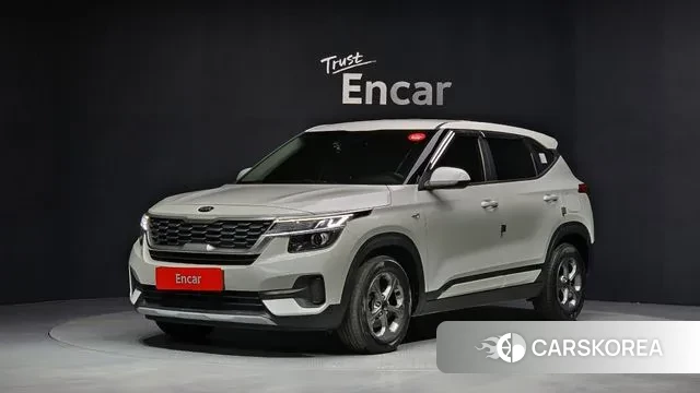 Kia Seltos 2021 Белый из Кореи