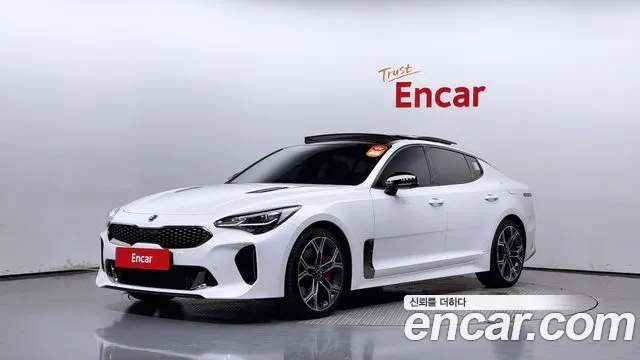 Kia Stinger 2020 Белый из Кореи