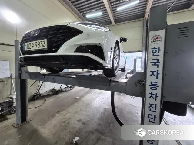 Hyundai Sonata (DN8) 2021 Белый из Кореи