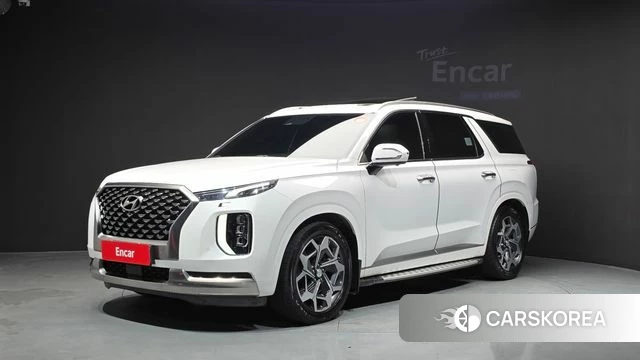 Hyundai Palisade 2021 Белый из Кореи