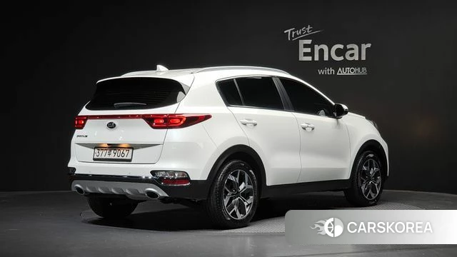 Kia Sportage The Bold 2021 Белый из Кореи