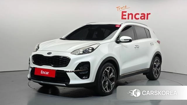 Kia Sportage The Bold 2018 Белый из Кореи