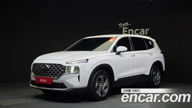 Hyundai The New Santa Fe 2022 Белый из Кореи