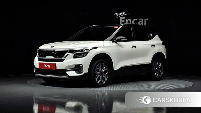 Kia Seltos 2021 Белый из Кореи