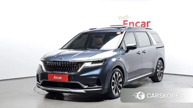 Kia Carnival 4th generation 2021 Синий из Кореи