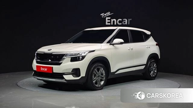 Kia Seltos 2021 Белый из Кореи