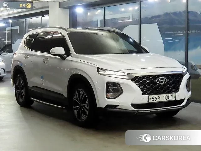 Hyundai Santa Fe TM 2018 Белый из Кореи