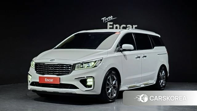 Kia The New Carnival 2019 Белый из Кореи
