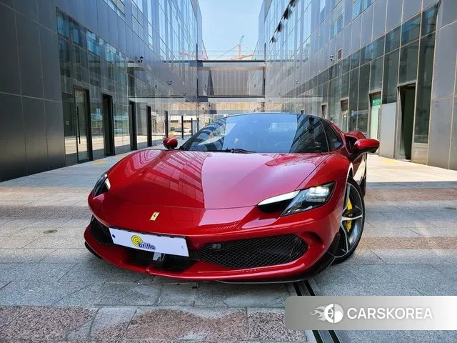 Ferrari 296 GTS 2023 Красный из Кореи