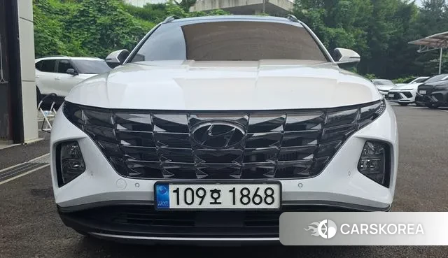 Hyundai Tucson (NX4) 2023 Белый из Кореи