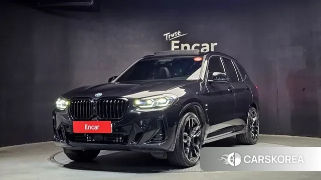 BMW X3 (G01) 2024 Черный из Кореи