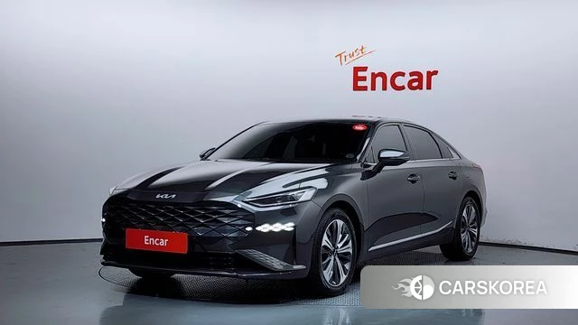 Kia K8 Hybrid 2021 Серый из Кореи