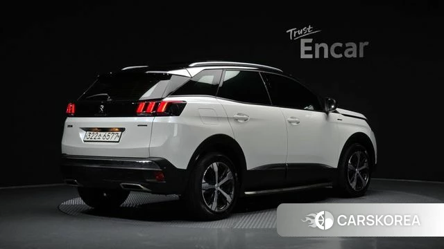 Peugeot 3008 second generation 2019 Белый из Кореи