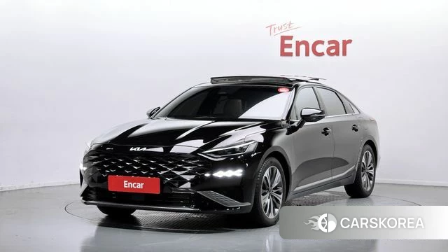 Kia K8 Hybrid 2022 Черный из Кореи