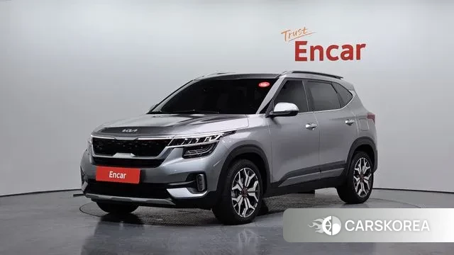 Kia Seltos 2022 Серый из Кореи