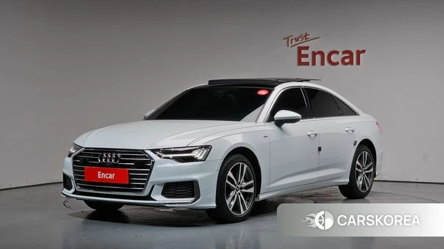 Audi A6 (C8) 2023 Белый из Кореи