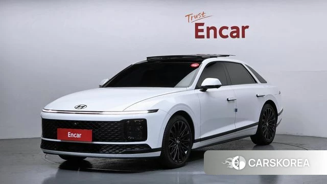 Hyundai Grandeur Hybrid (GN7) 2023 Белый из Кореи