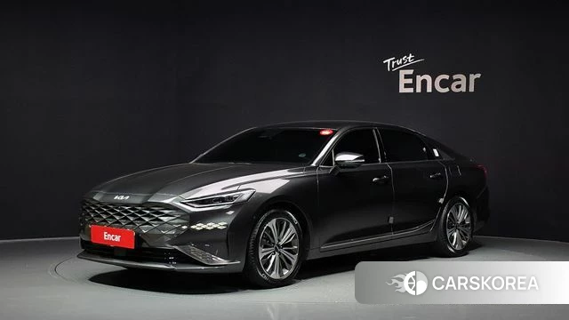 Kia K8 Hybrid 2022 Серый из Кореи