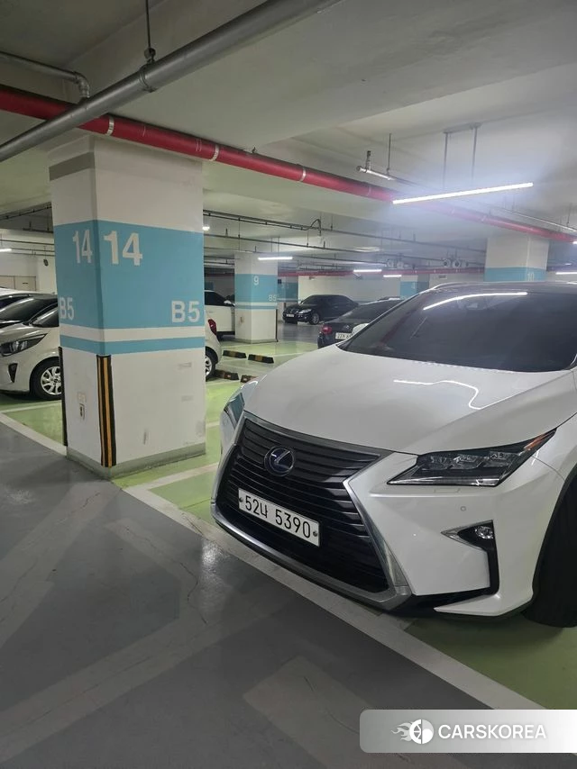 Lexus RX450h 4th generation 2018 Белый из Кореи