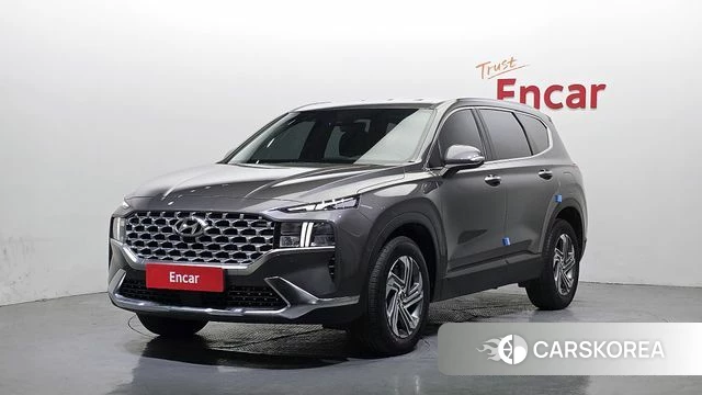 Hyundai The New Santa Fe 2021 Серый из Кореи