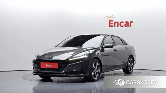 Hyundai Avante (CN7) 2021 Серый из Кореи