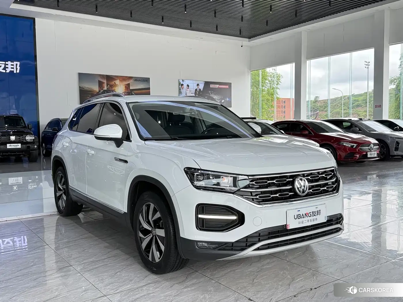 Volkswagen Tanyue 2021 Белый из Китая