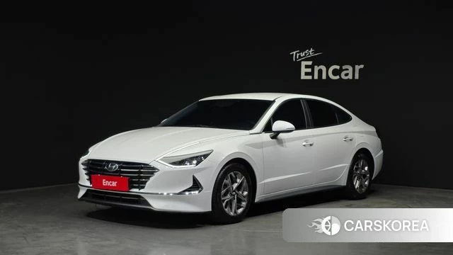 Hyundai Sonata (DN8) 2021 Белый из Кореи