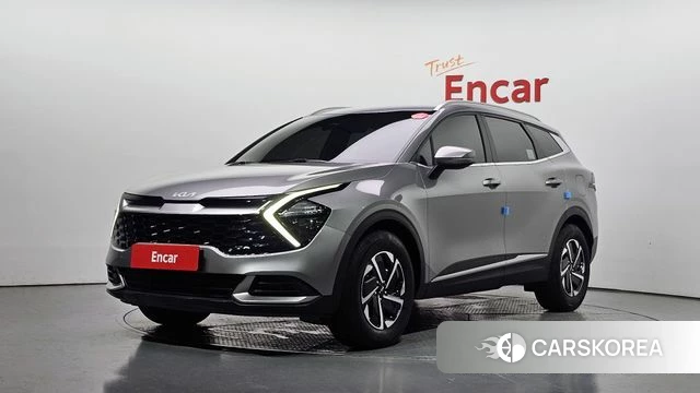 Kia Sportage 5th Generation Hybrid 2023 Серебристо-серый из Кореи